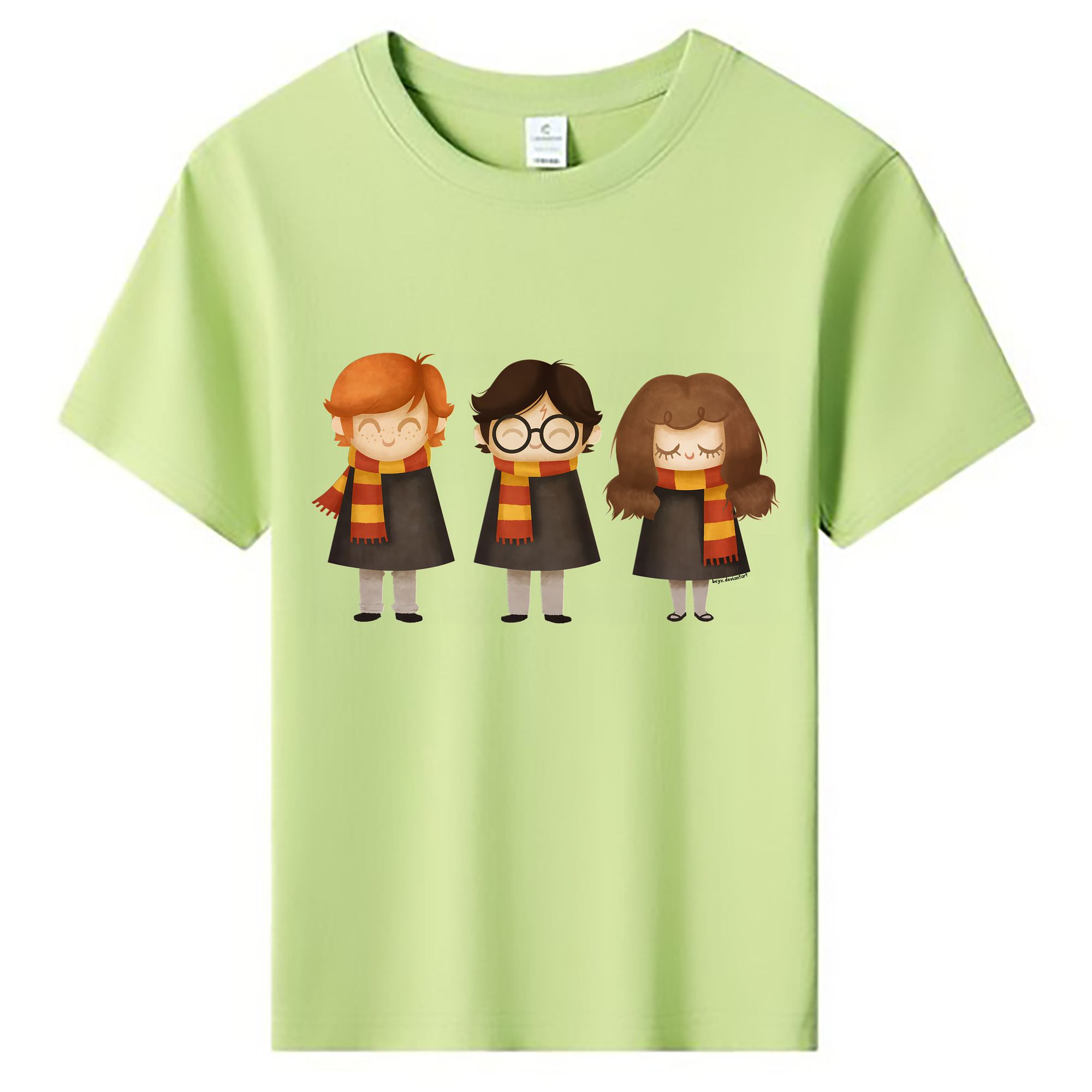 （画像用） Harry Potter ハリー・ポッターシリーズ 綿100％キッズTシャツ（フロントプリント）